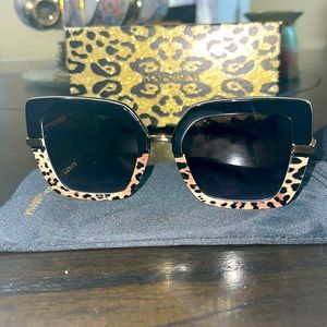 Dolce and Gabbana Havana style sunglasses